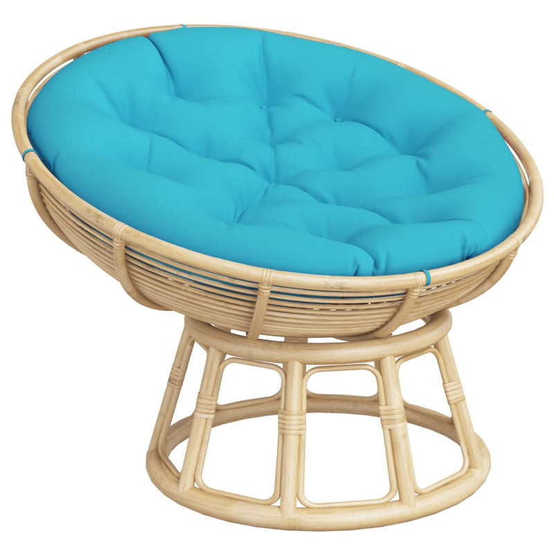 Load image into Gallery viewer, VidaXL Zitkussen rond Ø 100x11 cm oxford stof turquoise