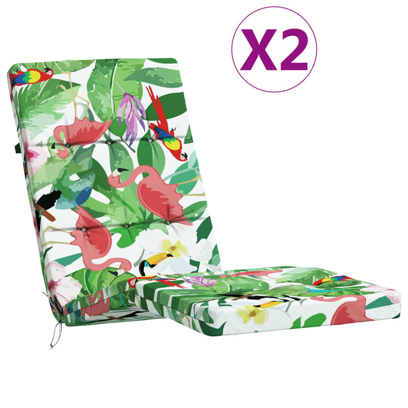 Load image into Gallery viewer, Vidaxl stoelkussens 2 st oxford stof meerkleurig
