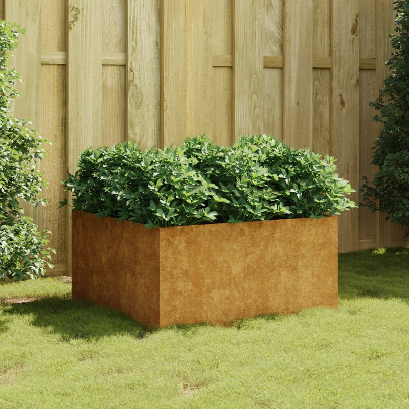 Load image into Gallery viewer, Vidaxl plantenbak 80x80x40 cm cortenstaal