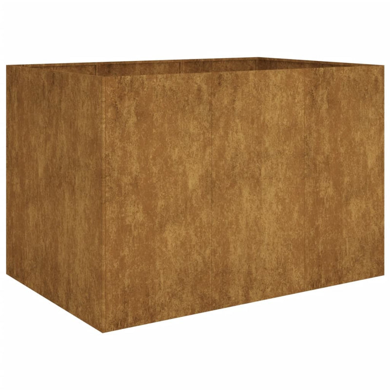 Load image into Gallery viewer, Vidaxl plantenbak verhoogd 120x80x80 cm cortenstaal