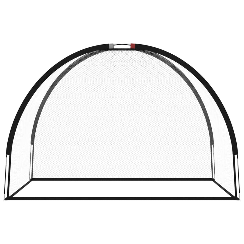 Load image into Gallery viewer, Vidaxl golftrainingsnet 300x150x210 cm polyester zwart
