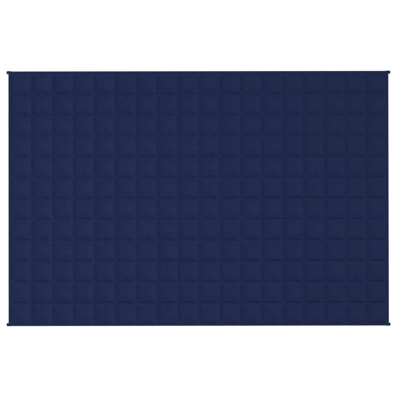 Load image into Gallery viewer, Vidaxl verzwaringsdeken 122x183 cm 5 kg stof blauw