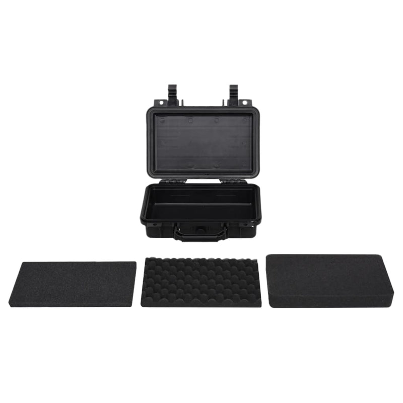Load image into Gallery viewer, Vidaxl flightcase draagbaar 30x22x10 cm pp zwart