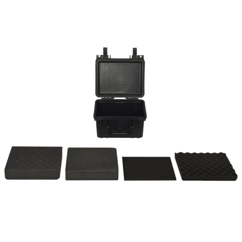 Load image into Gallery viewer, Vidaxl flightcase draagbaar 27x25x18 cm pp zwart