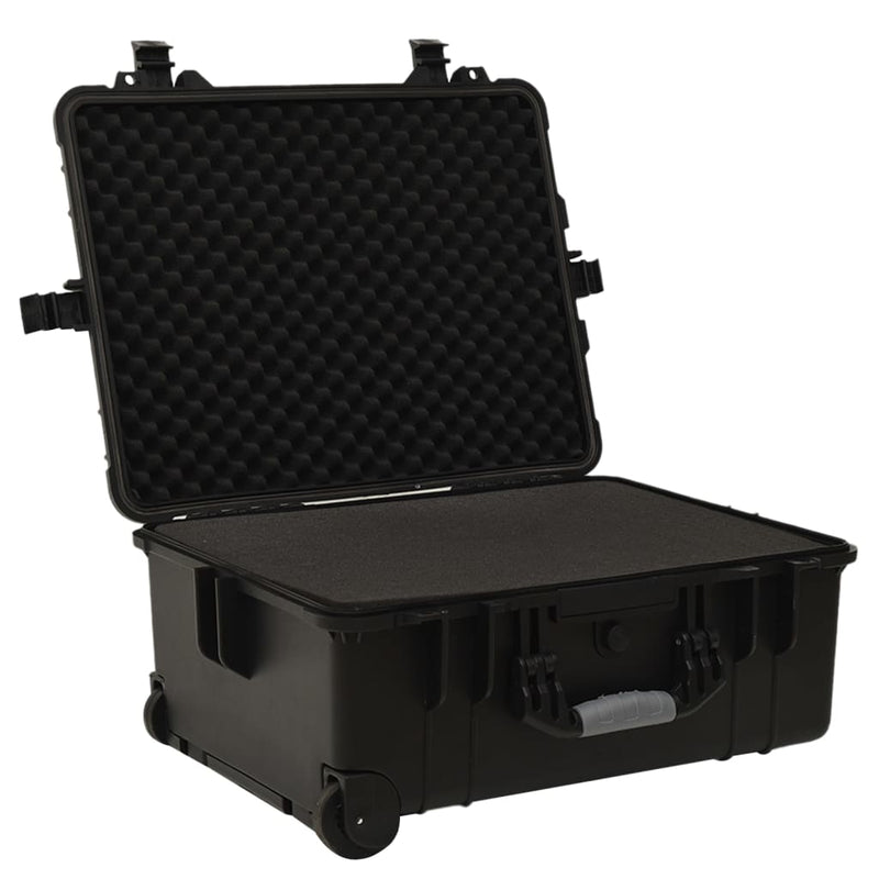 Load image into Gallery viewer, Vidaxl flightcase op wieltjes 58x45x27 cm pp zwart