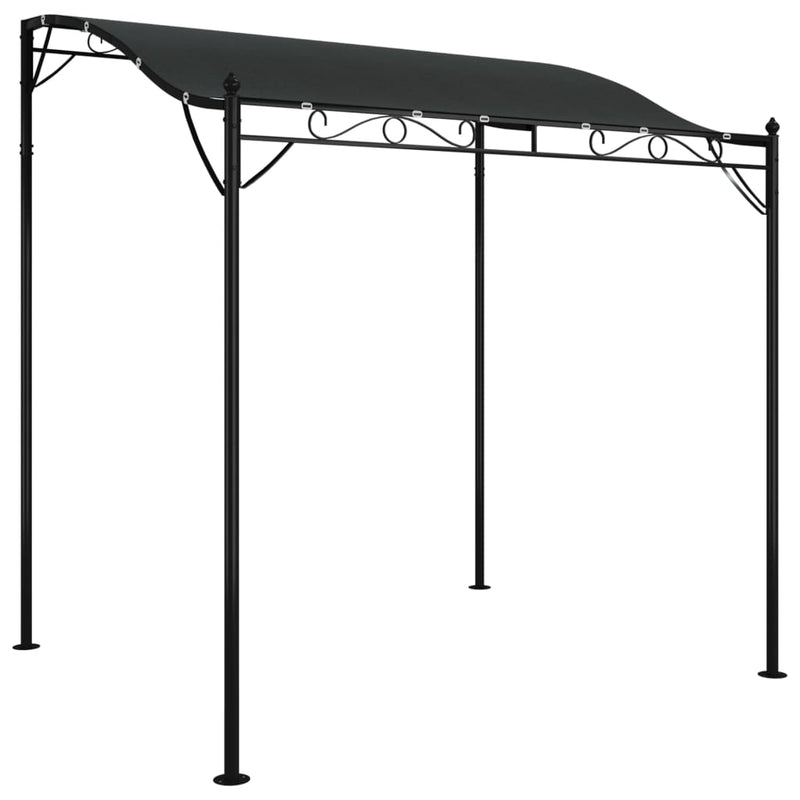 ギャラリービューアに画像をロードする, Vidaxl luifel 2x2,3 m 180 g m² stof en staal antracietkleurig