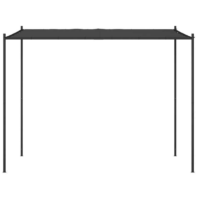 Load image into Gallery viewer, Vidaxl prieel 3x3 m 180 g m² stof en staal antracietkleurig