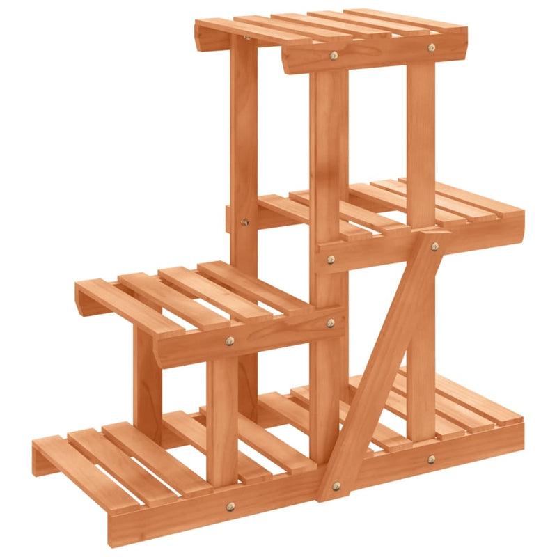 Afbeelding laden in galerijviewer, Vidaxl plantenstandaard 58x25x51 cm massief vurenhout