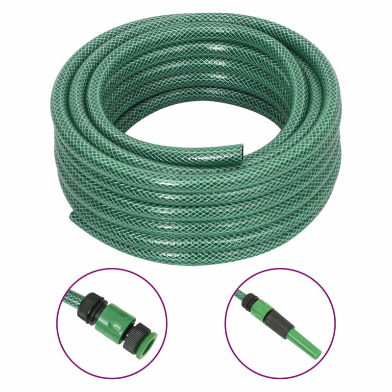 ギャラリービューアに画像をロードする, Vidaxl tuinslang met koppelingsset 0,5'' 50 m pvc groen