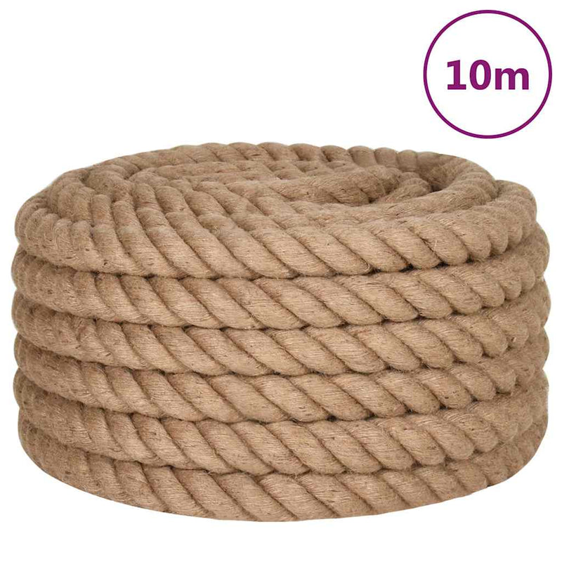 Chargez l'image dans la visionneuse de la galerie, Vidaxl touw 10 m lang 40 mm dik jute