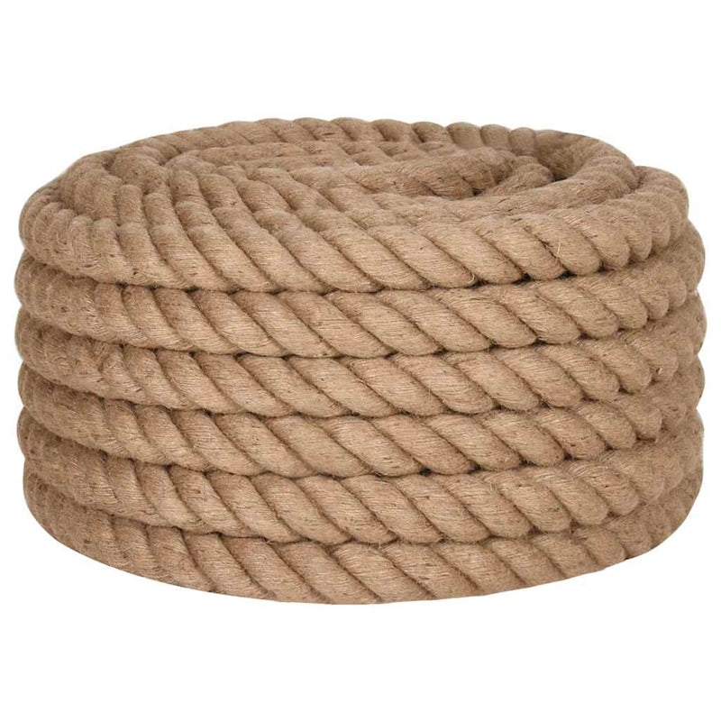 Chargez l'image dans la visionneuse de la galerie, Vidaxl touw 10 m lang 40 mm dik jute