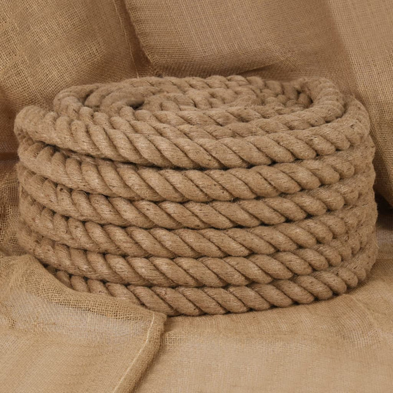 Chargez l'image dans la visionneuse de la galerie, Vidaxl touw 10 m lang 50 mm dik jute