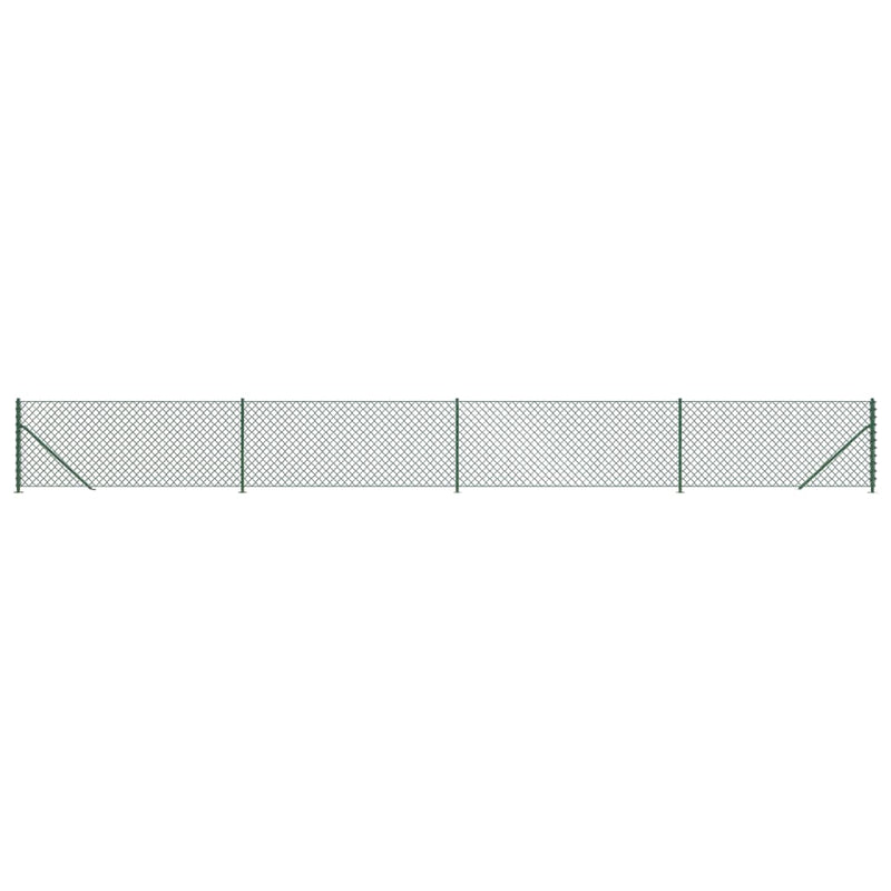 Load image into Gallery viewer, Vidaxl gaashek met flens 1,1x10 m groen