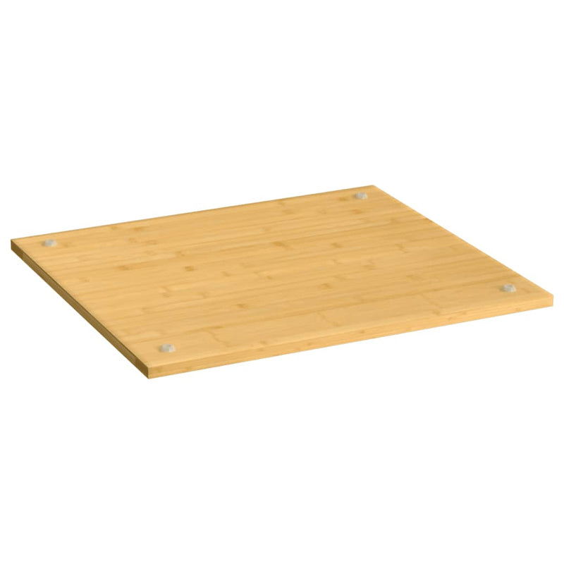 Load image into Gallery viewer, Vidaxl kookplaatafdekking 50x56x1,5 cm bamboe