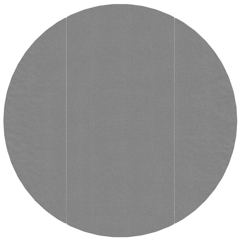 Load image into Gallery viewer, Vidaxl zwembadgrondzeil ø306 cm polyester geotextiel lichtgrijs