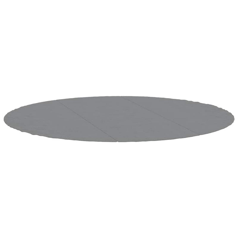 Cargue la imagen en el visor de la galería, Vidaxl zwembadgrondzeil ø396 cm polyester geotextiel lichtgrijs