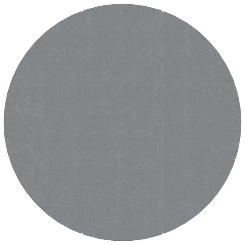 Cargue la imagen en el visor de la galería, Vidaxl zwembadgrondzeil ø396 cm polyester geotextiel lichtgrijs