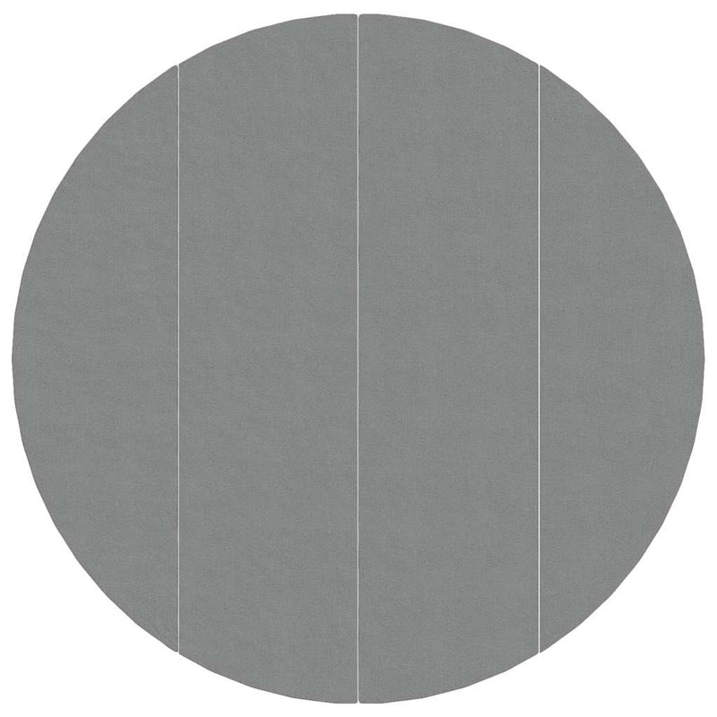 Cargue la imagen en el visor de la galería, Vidaxl zwembadgrondzeil ø500 cm polyester geotextiel lichtgrijs