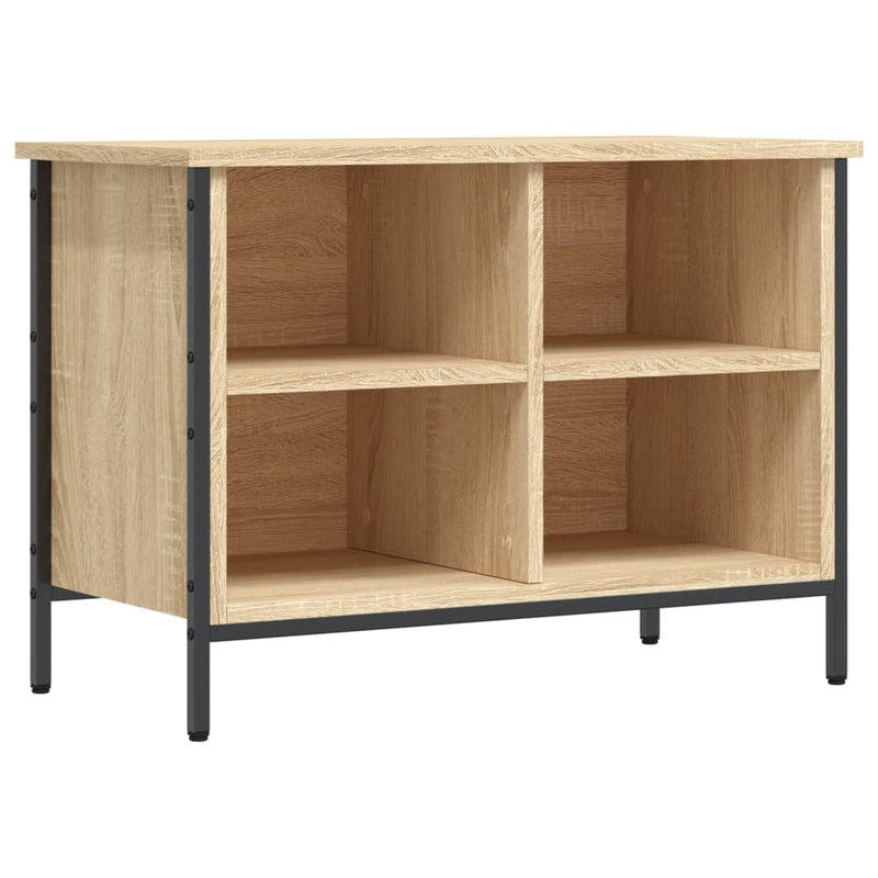Load image into Gallery viewer, Vidaxl schoenenkast 69x35x50 cm bewerkt hout sonoma eikenkleurig