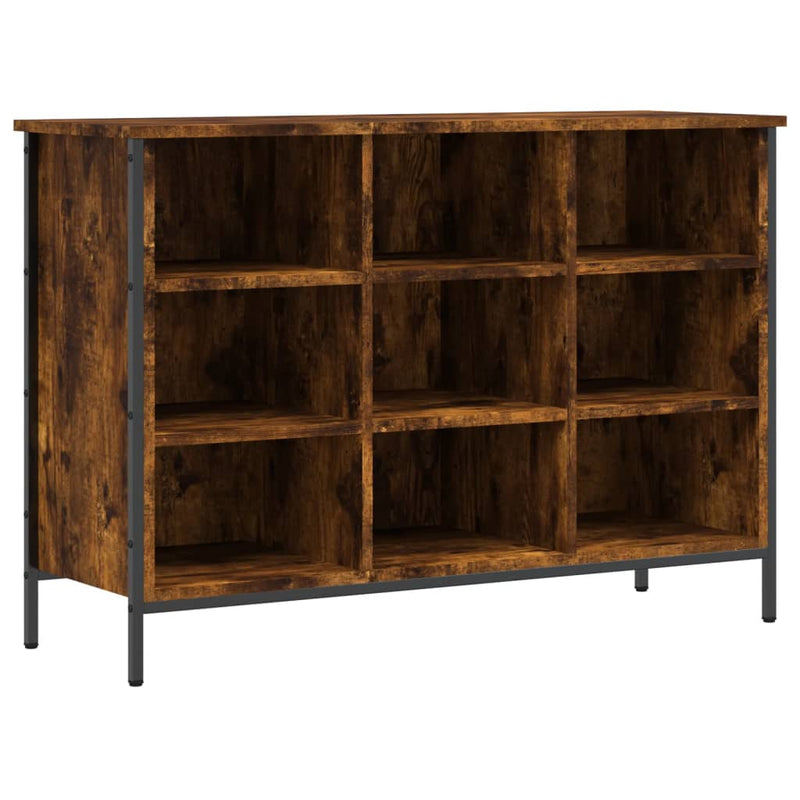 Load image into Gallery viewer, Vidaxl schoenenkast 100x35x70 cm bewerkt hout gerookt eikenkleurig