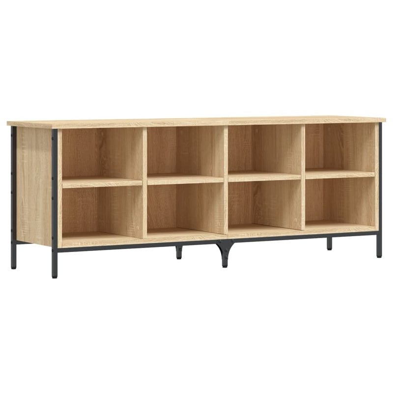 Load image into Gallery viewer, Vidaxl schoenenkast 131x35x50 cm bewerkt hout sonoma eikenkleurig