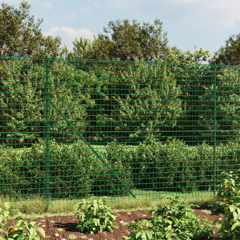 Load image into Gallery viewer, VidaXL Draadgaashek met grondankers 1,4x25 m groen