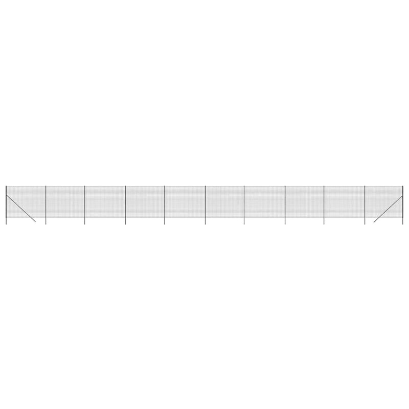 Load image into Gallery viewer, VidaXL Draadgaashek 1,4x25 m gegalvaniseerd staal antracietkleurig