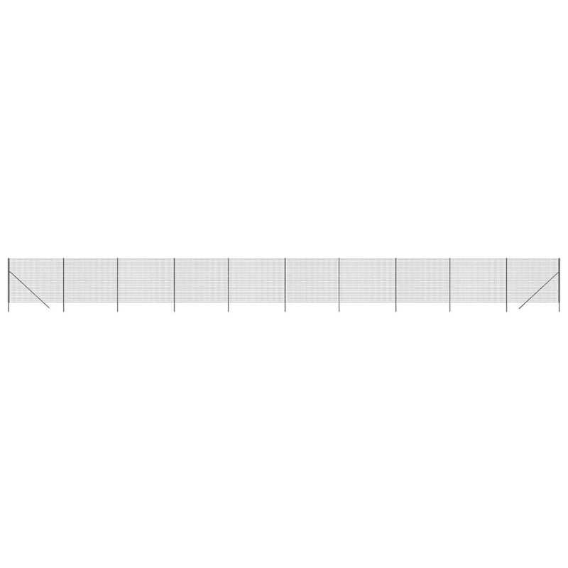 Load image into Gallery viewer, VidaXL Draadgaashek 1,6x25 m gegalvaniseerd staal antracietkleur