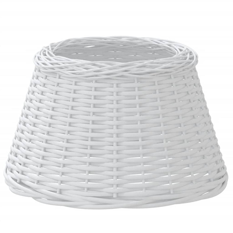 Load image into Gallery viewer, Vidaxl lampenkap ø50x30 cm wicker wit