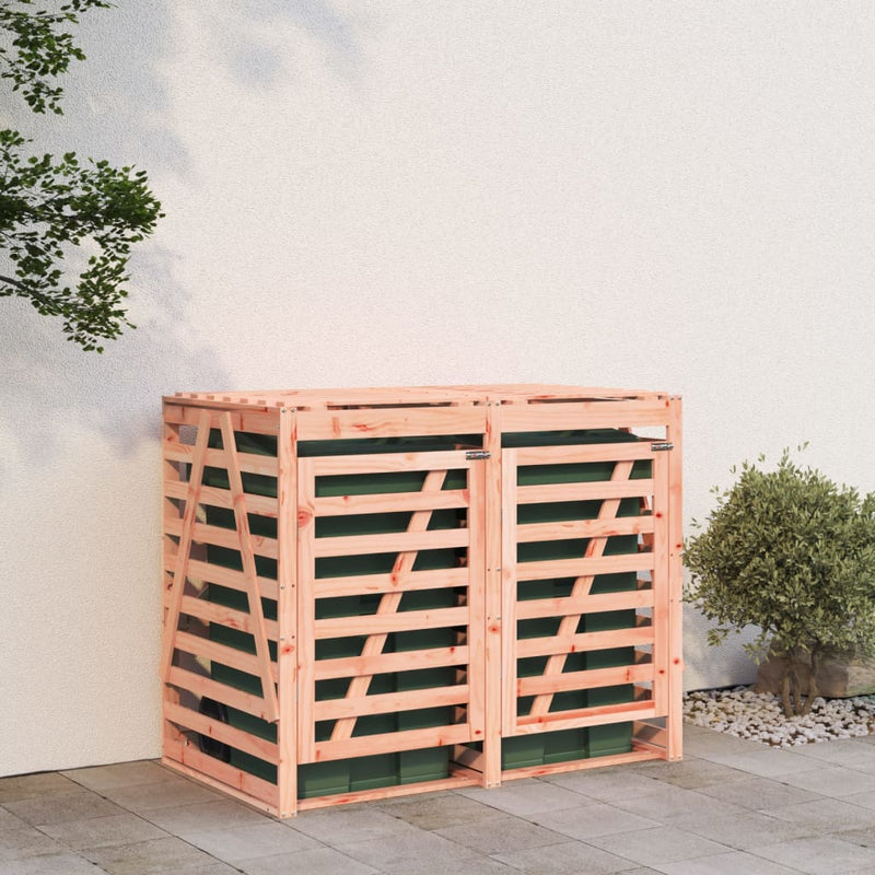 Load image into Gallery viewer, VidaXL Containerberging dubbel massief douglashout