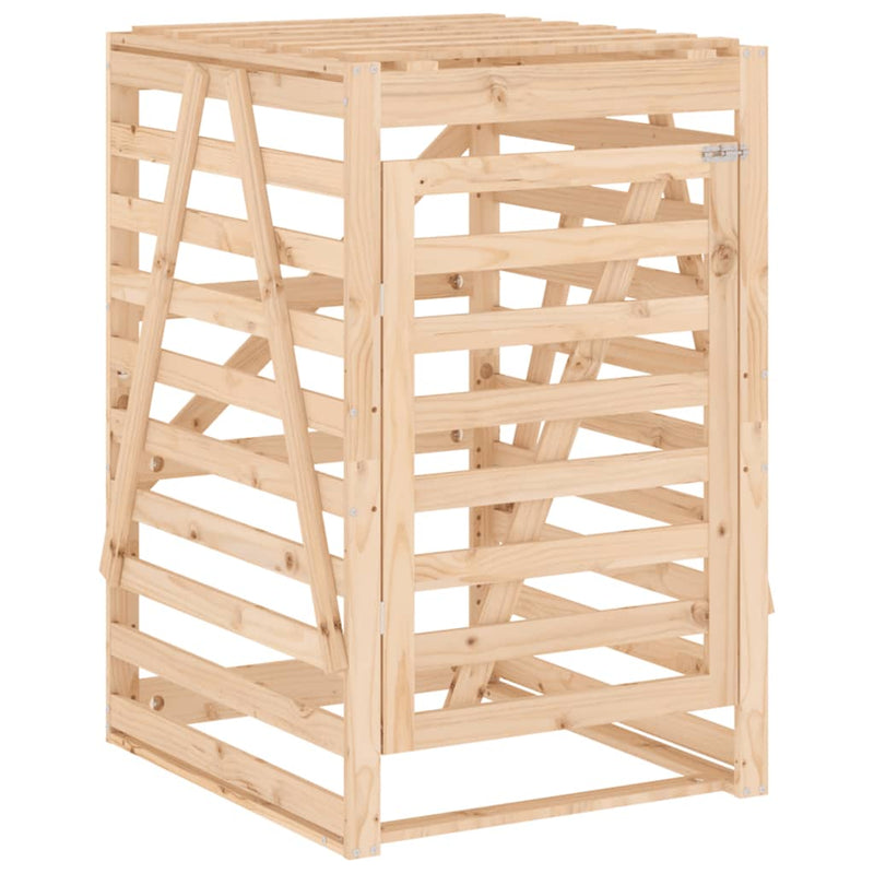 Load image into Gallery viewer, Vidaxl containerberging 84x90x128,5 cm massief grenenhout