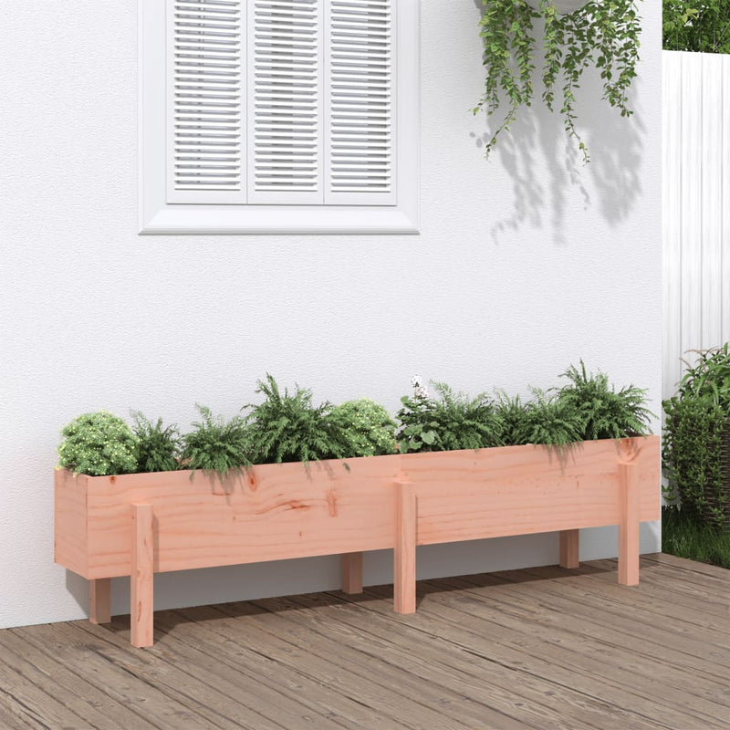 Load image into Gallery viewer, Vidaxl plantenbak verhoogd 160x30x38 cm massief douglashout