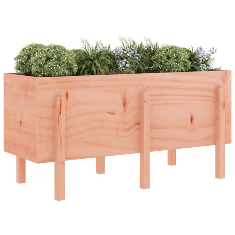 Load image into Gallery viewer, Vidaxl plantenbak verhoogd 121x50x57 cm massief douglashout