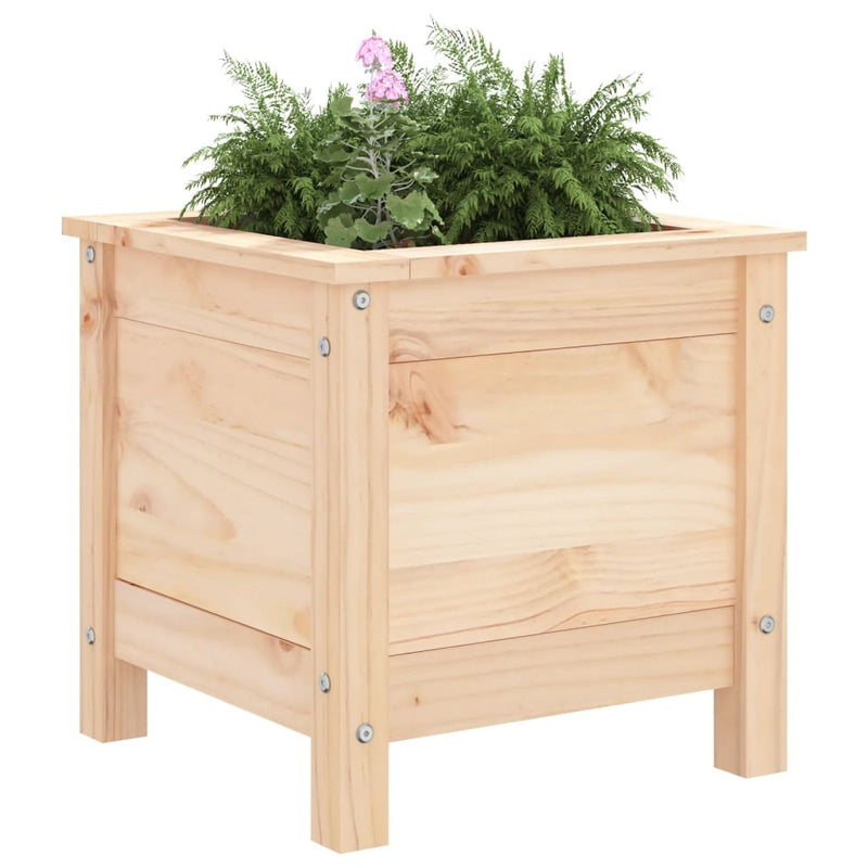 Load image into Gallery viewer, Vidaxl plantenbak 40x40x39 cm massief grenenhout
