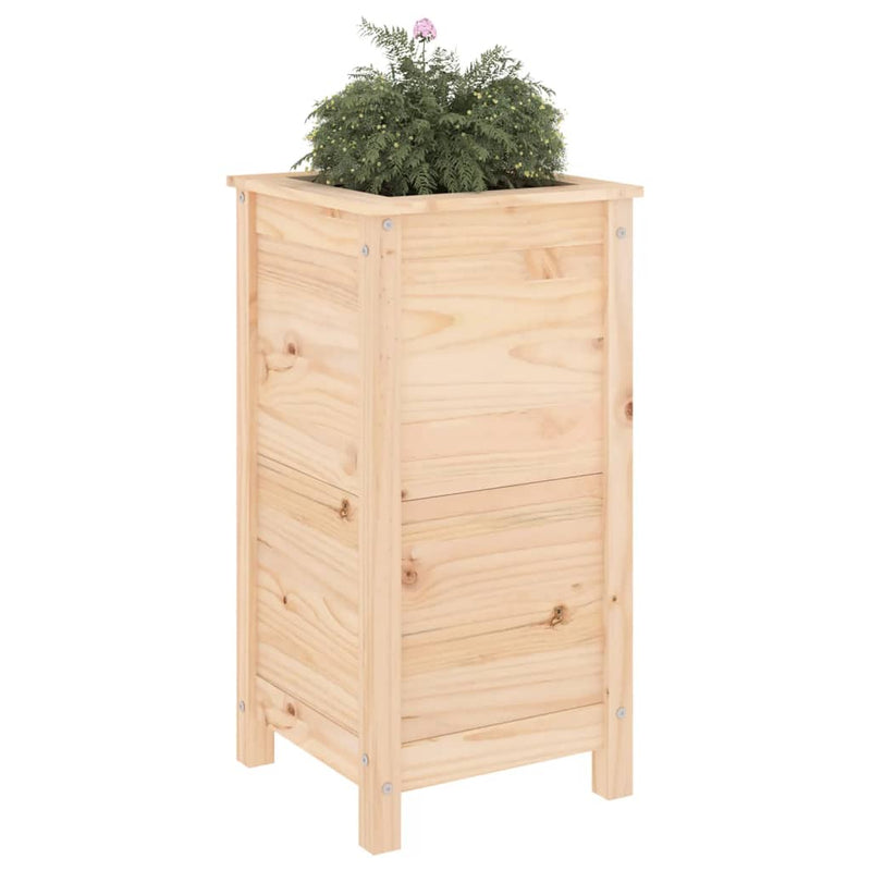 Load image into Gallery viewer, Vidaxl plantenbak 40x40x78 cm massief grenenhout