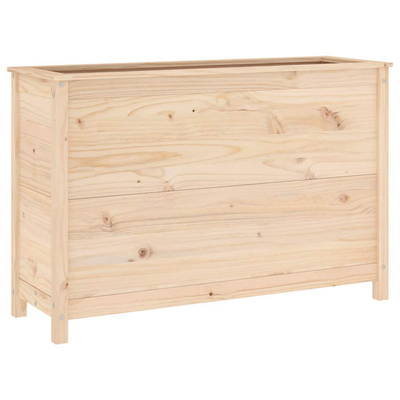 Cargue la imagen en el visor de la galería, Vidaxl plantenbak verhoogd 119,5x40x78 cm massief grenenhout
