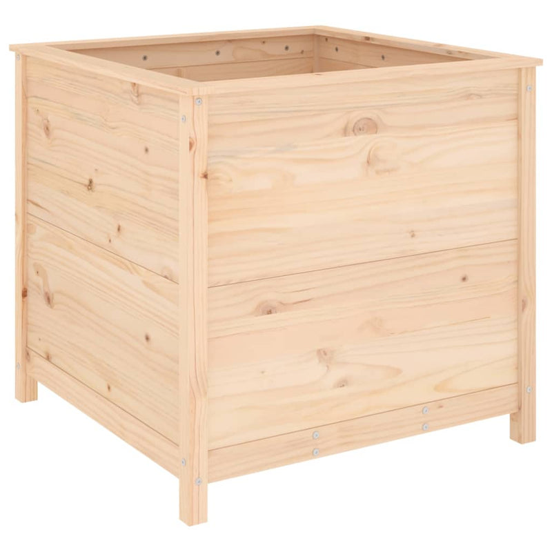 Load image into Gallery viewer, Vidaxl plantenbak 82,5x82,5x78 cm massief grenenhout