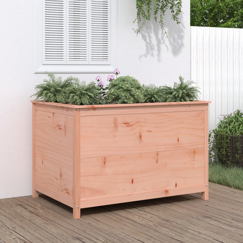 Load image into Gallery viewer, VidaXL Plantenbak verhoogd 119,5x82,5x78 cm massief douglashout