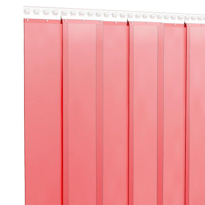 Load image into Gallery viewer, Vidaxl deurgordijn 300x2,6 mm 25 m pvc rood