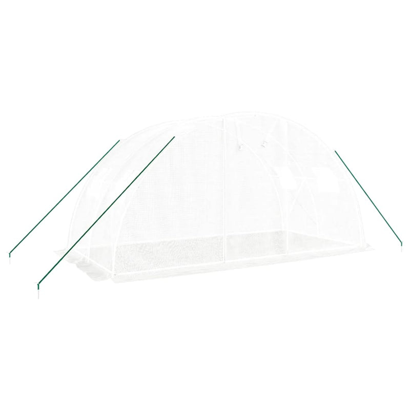 Load image into Gallery viewer, Vidaxl tuinkas met stalen frame 8 m² 4x2x2 m