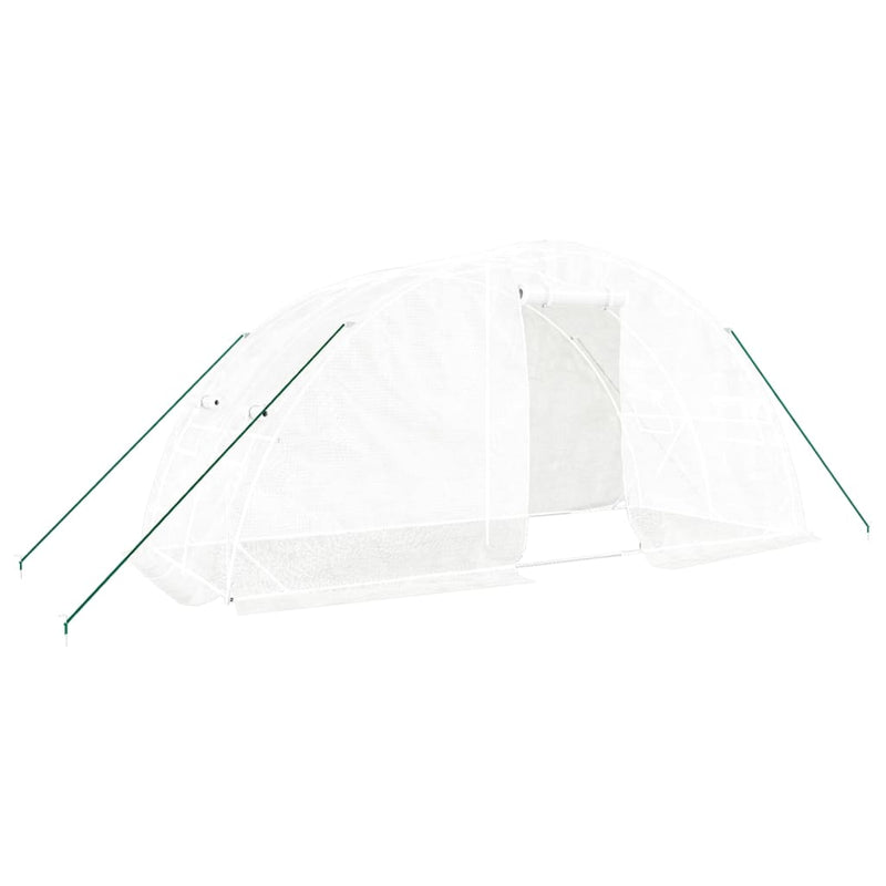 Load image into Gallery viewer, Vidaxl tuinkas met stalen frame 10 m² 5x2x2,3 m