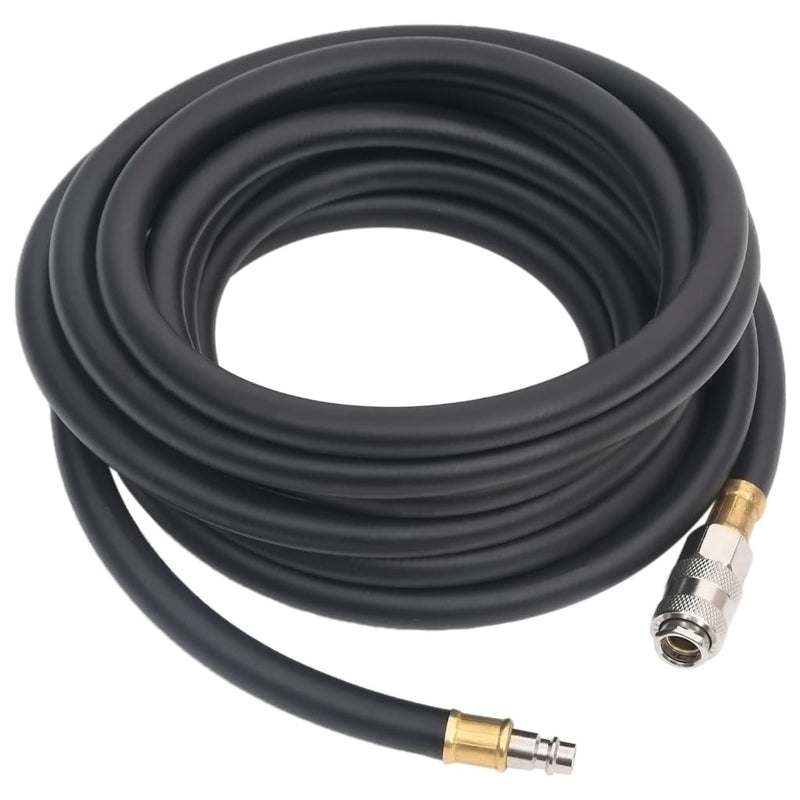 Load image into Gallery viewer, VidaXL Luchtslang hybride 0,6'' 2 m rubber en pvc zwart