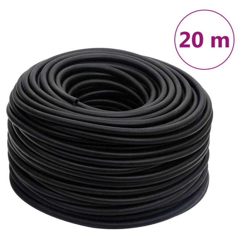 Load image into Gallery viewer, VidaXL Luchtslang hybride 0,6'' 20 m rubber en PVC zwart