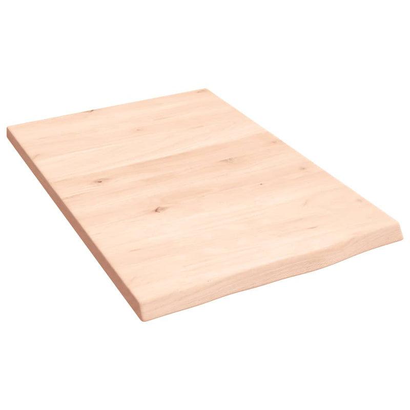 Load image into Gallery viewer, Vidaxl wastafelblad 40x60x2 cm onbehandeld massief hout