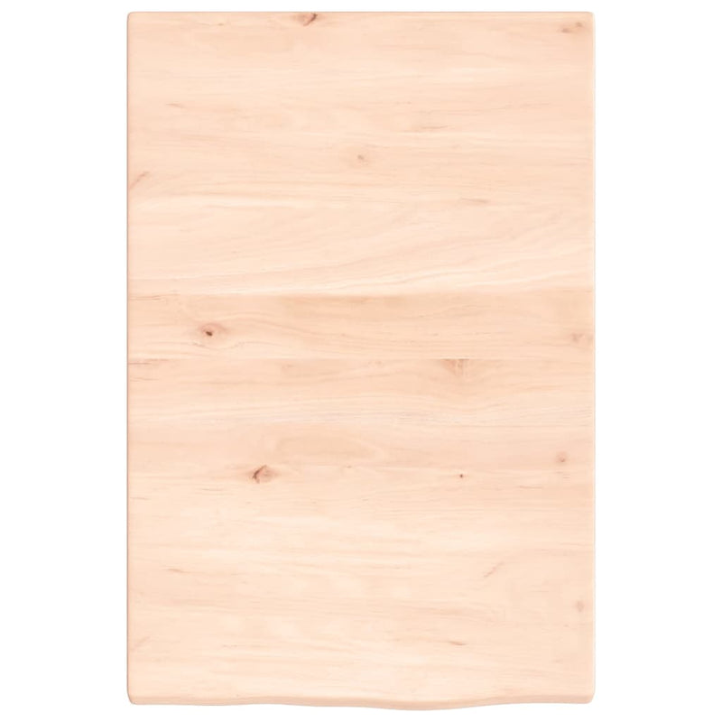 Load image into Gallery viewer, Vidaxl wastafelblad 40x60x2 cm onbehandeld massief hout