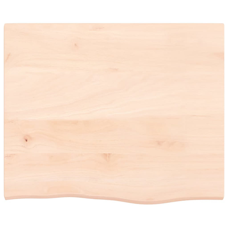 Laden Sie das Bild in Galerie -Viewer, Vidaxl wastafelblad 60x50x2 cm onbehandeld massief hout