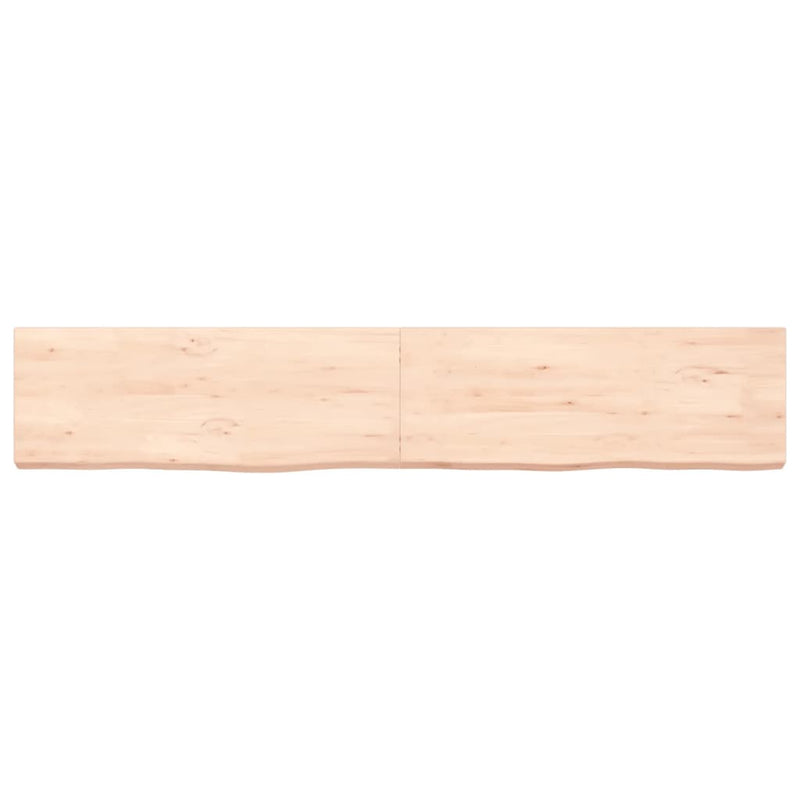 Cargue la imagen en el visor de la galería, Vidaxl wastafelblad 160x30x(2-6) cm onbehandeld massief hout