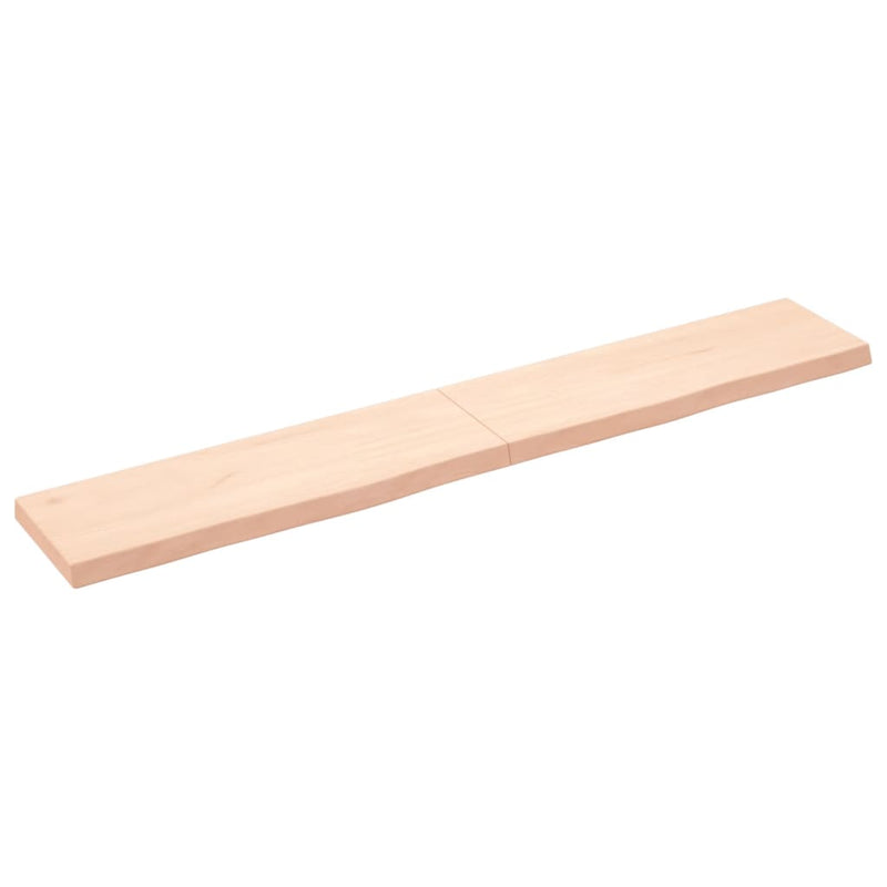 Load image into Gallery viewer, Vidaxl wastafelblad 180x30x(2-6) cm onbehandeld massief hout