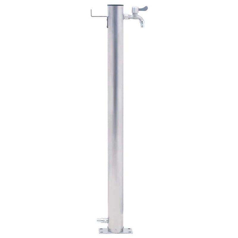 Load image into Gallery viewer, Vidaxl waterzuil rond 80 cm roestvrij staal