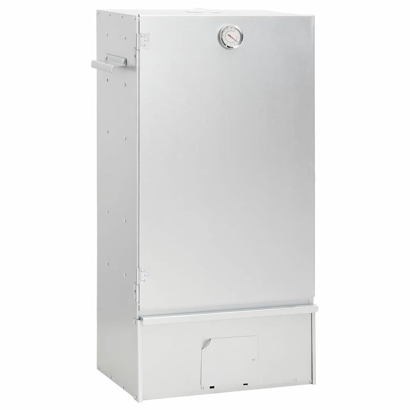 Load image into Gallery viewer, Vidaxl bbq-rookoven met tafel gegalvaniseerd staal